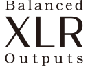 Zbalansowane złącza wyjściowe XLR