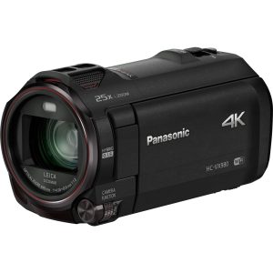 Panasonic HC-VX980 kamera 4K Ultra HD z funkcją bezprzewodowej kamery Multi (zaawansowany obiektyw LEICA, matryca i procesor 8M, HDR Movie), czarna
