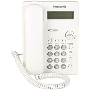 Panasonic KX-TSC11 przewodowy system telefoniczny (wyświetlacz LC, książka telefoniczna, usługa identyfikacji dzwoniącego, limity połączeń), biały